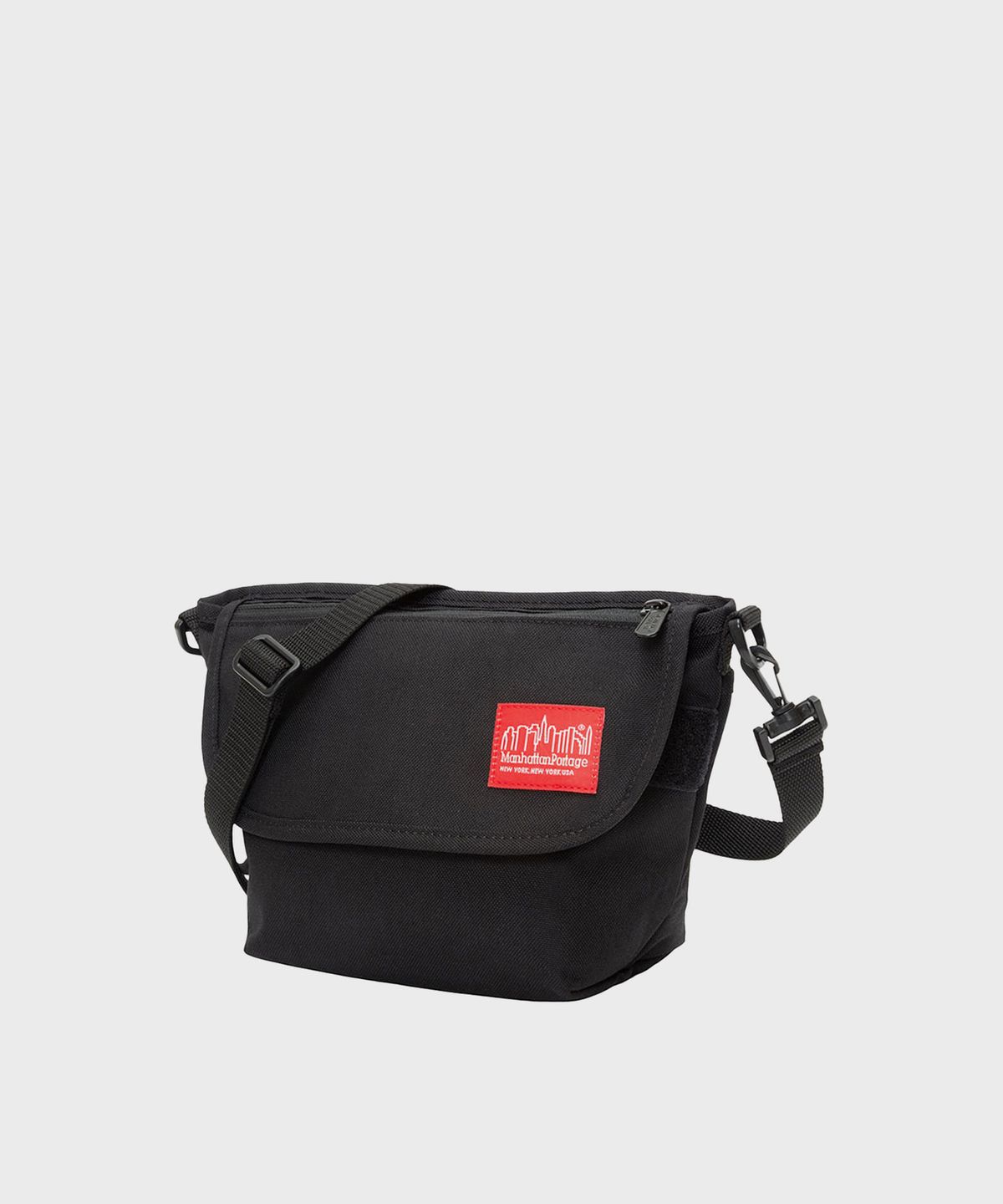맨하탄 포티지(MANHATTAN PORTAGE) 칼리지 플레이스 캐리어 핸들 백 BLACK