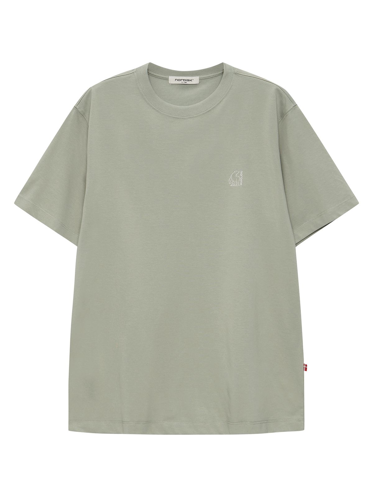 노르디스크(NORDISK) 스몰 폴라베어 반팔 티셔츠 - U_Light Khaki