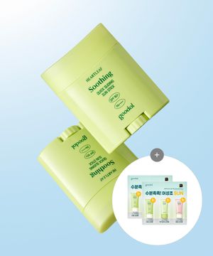 [2pack] 어성초 진정 퀵 슬라이딩 선스틱 22g [증정] 어성초3종샤세2EA