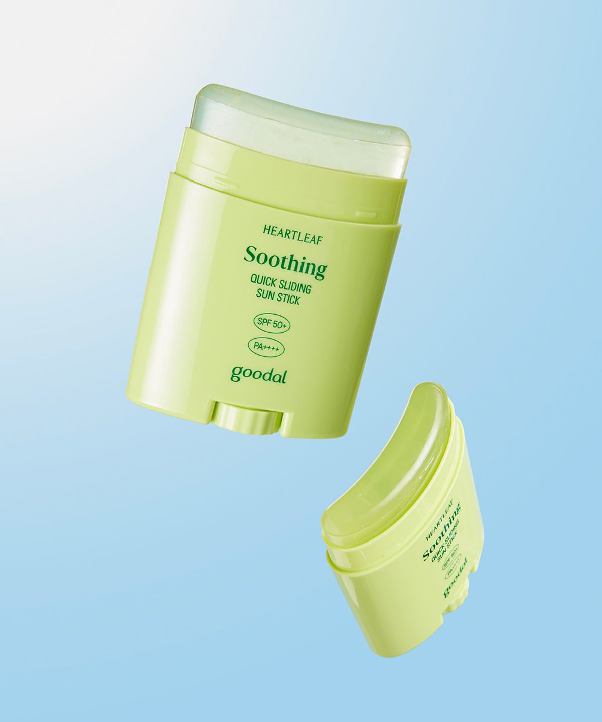 구달(GOODAL) [2pack] 어성초 진정 퀵 슬라이딩 선스틱 22g [증정] 딥클렌징폼20ml