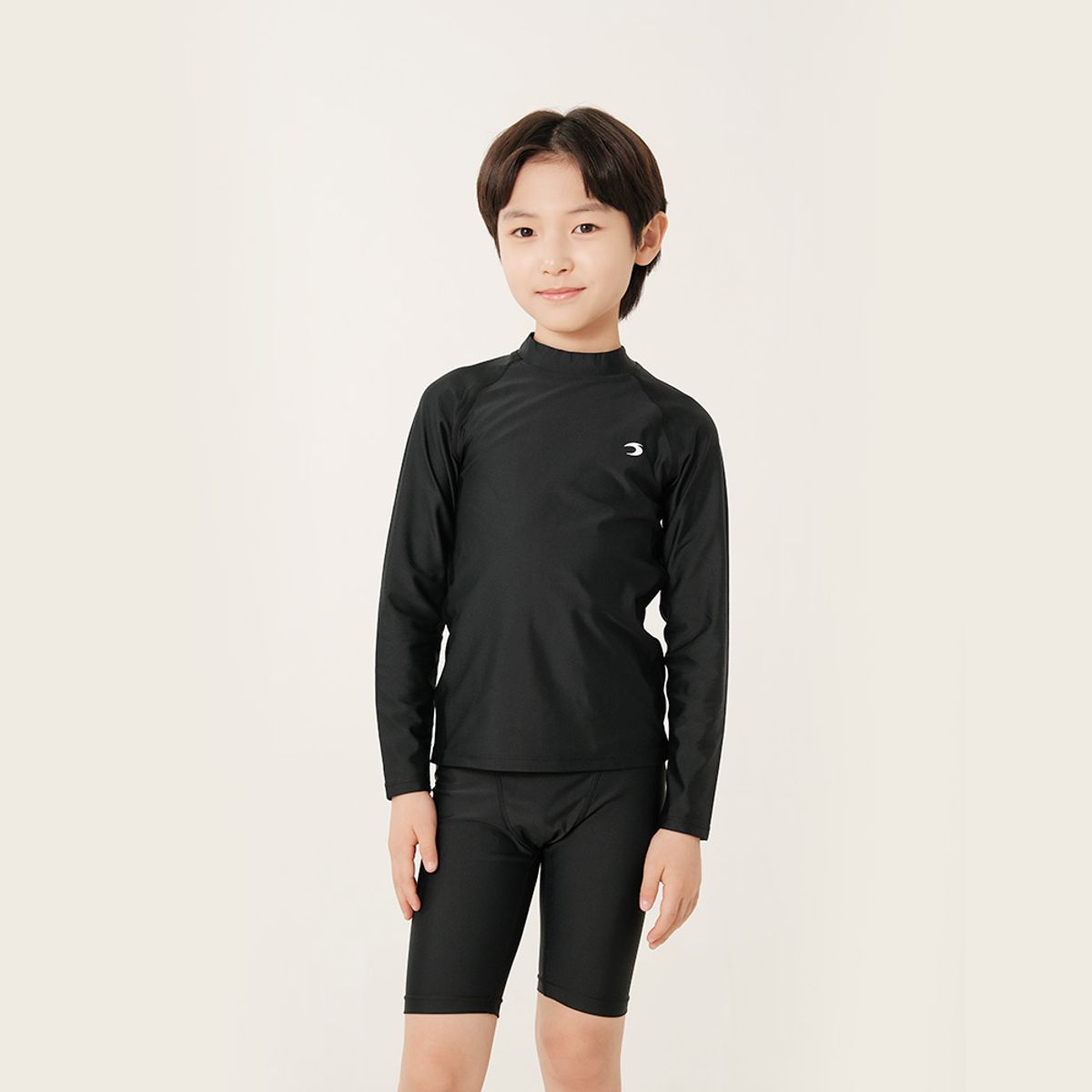 티에스스포츠(TS SPORTS) 남아동수영복 긴팔 래쉬가드 + 5부 팬츠 M2503+2506
