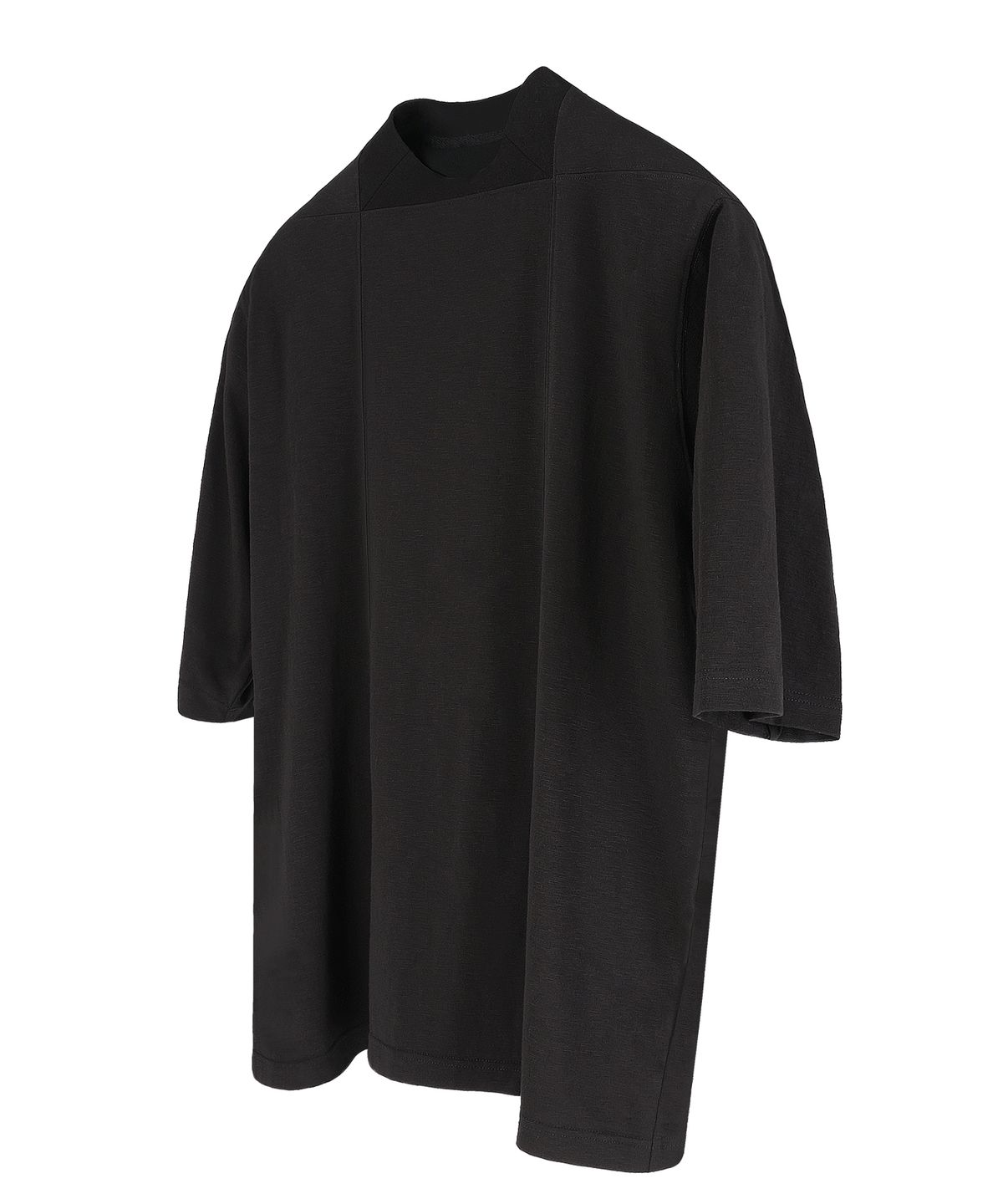 디그낙(DGNAK) 스퀘어 크루넥 티셔츠 (블랙)   PF1TS0505