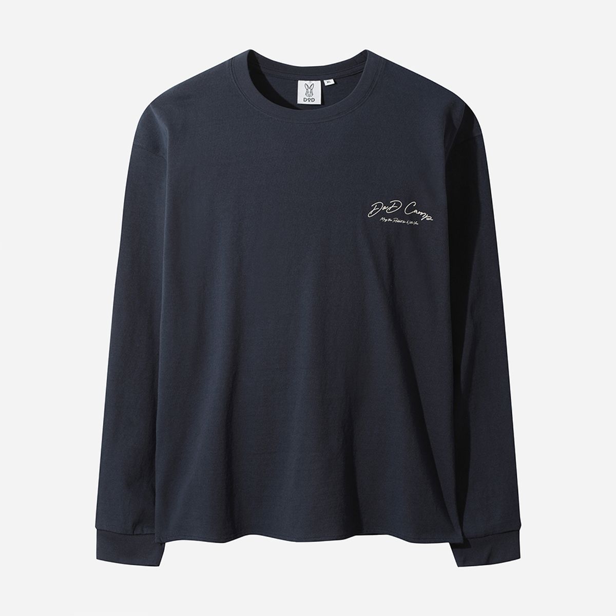 디오디(DOD) 캠핑토끼 그래픽 긴팔 티셔츠 (NAVY)