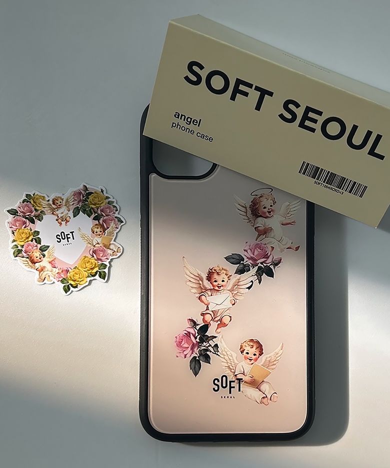엔젤 플라워 폰케이스