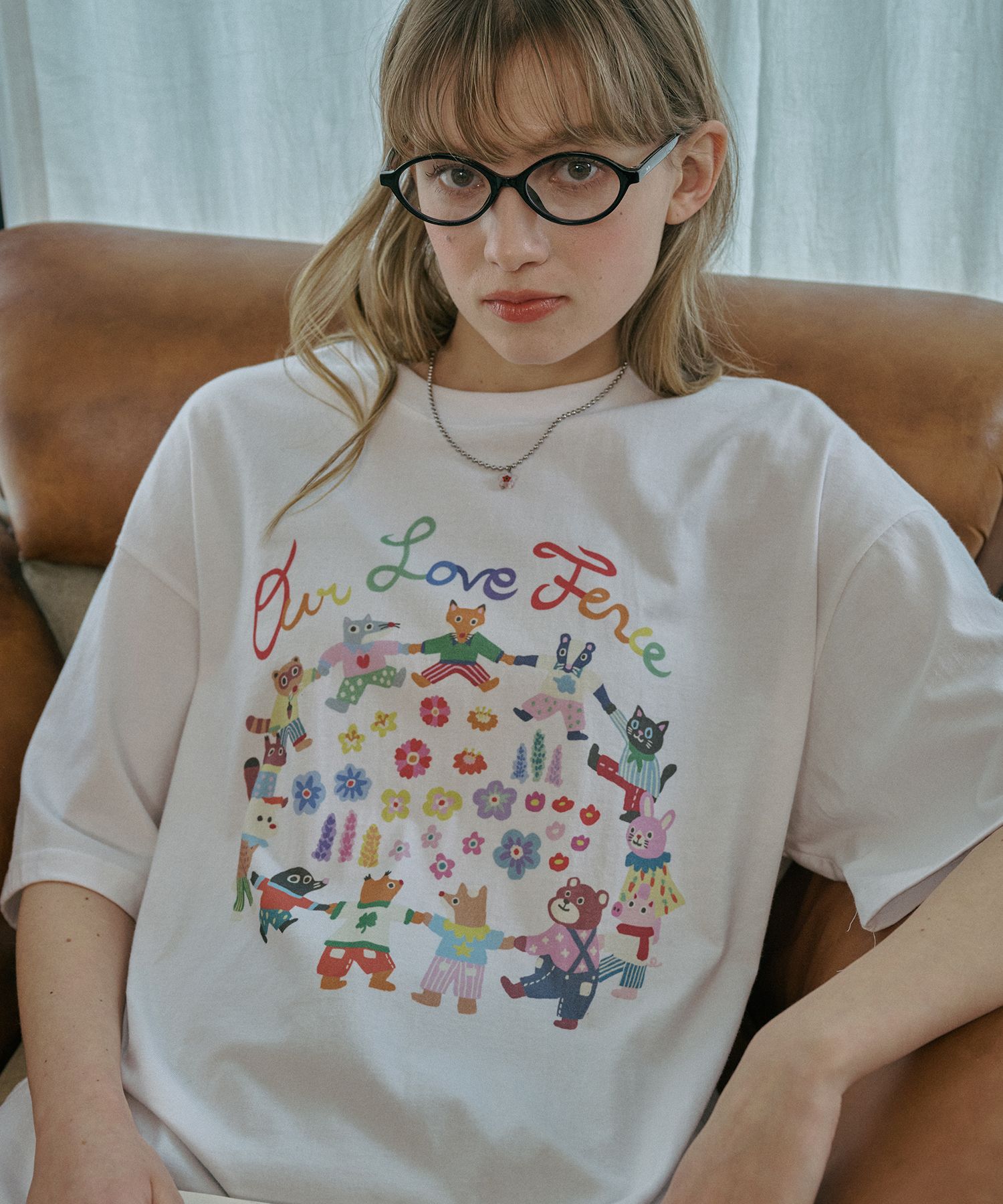 【CPGN STUDIO】25SS★ DTP Love Fence Short Sleeve Tee MUSINSA | CPGN STUDIO DTP Love Fence Short Sleeve T-shirt Black
