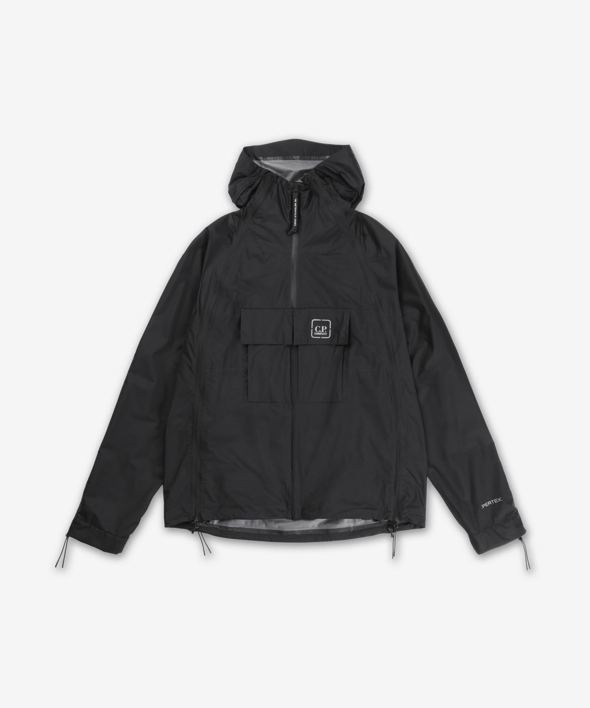 씨피 컴퍼니(CP Company) 매트로폴리스 퍼텍스 패커블 블룸 후드 재킷 - 블랙 / 18CLOW005A110033A999