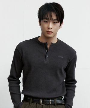 Henly Long Sleeve - Charcoal