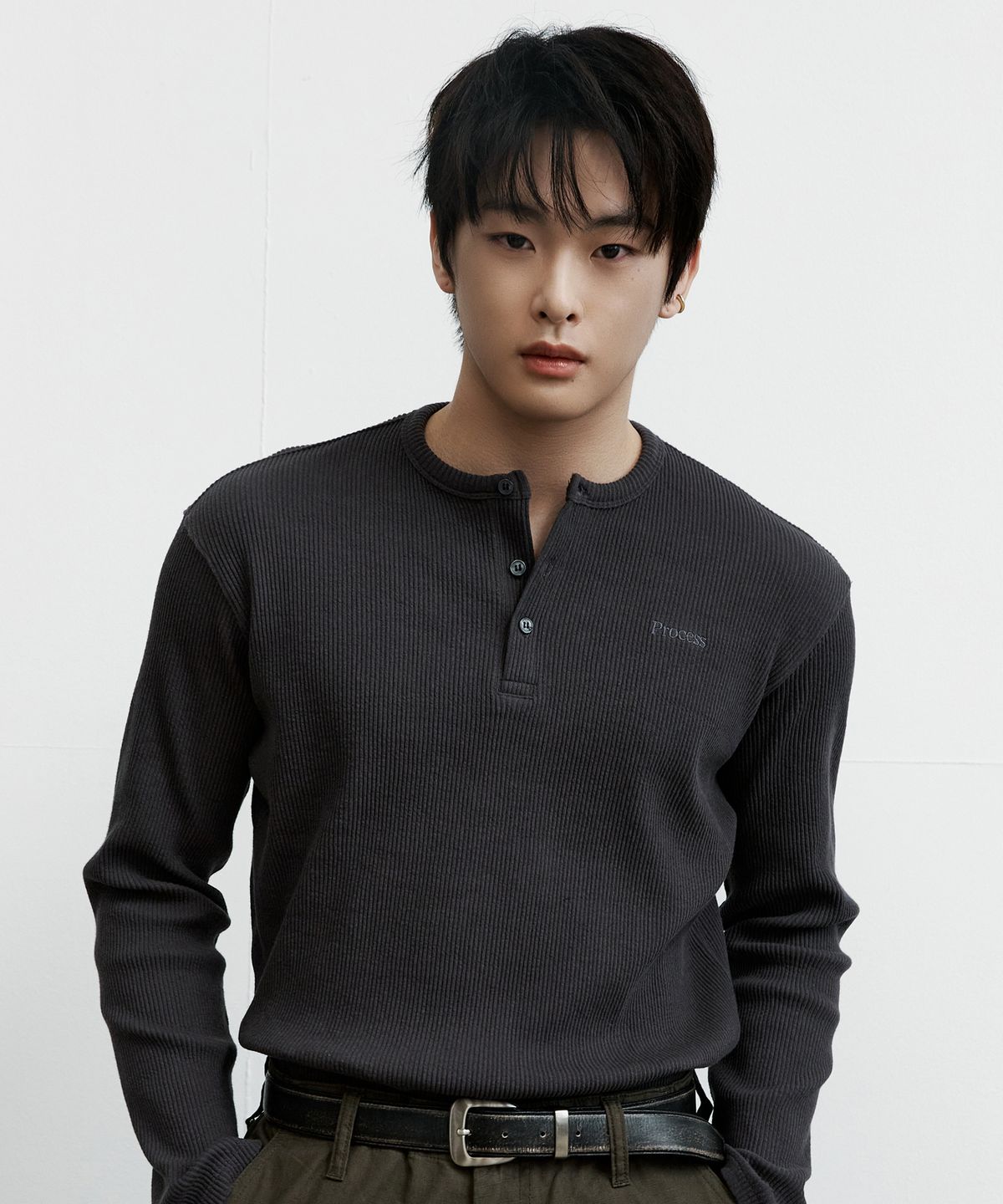 피알씨에스에스(PRCSS) Henly Long Sleeve - Charcoal
