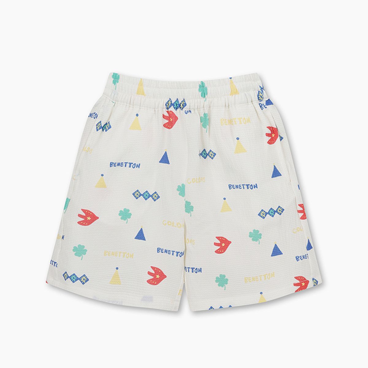 베네통키즈(BENETTONKIDS) 멀티 패턴 팬츠_QAPT07531IV