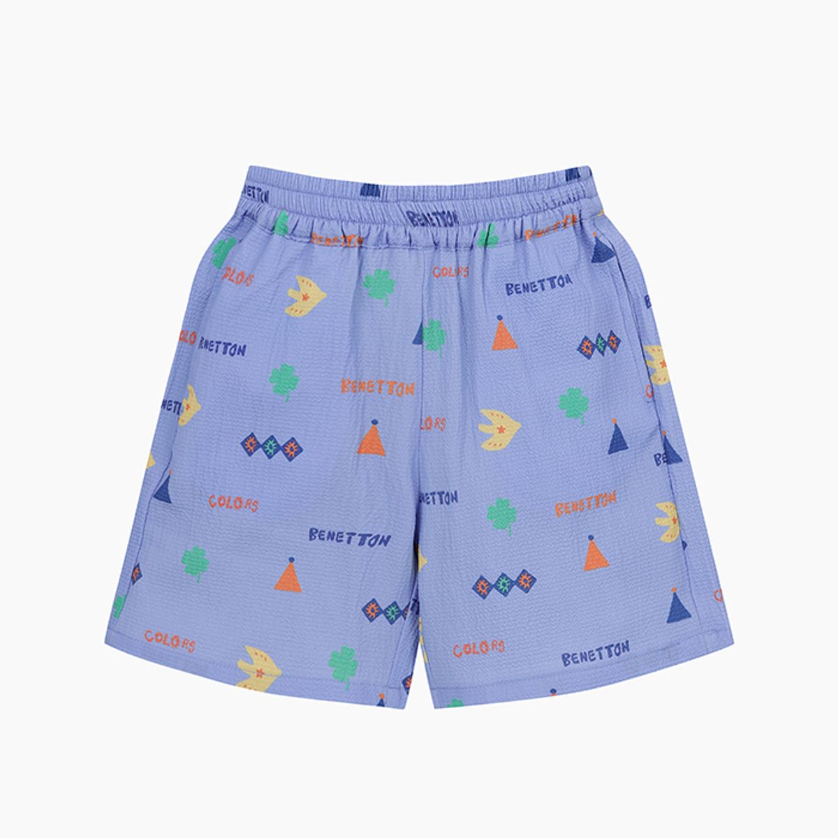 베네통키즈(BENETTONKIDS) 멀티 패턴 팬츠_QAPT07531VO