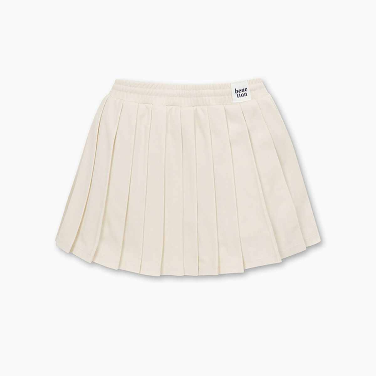 베네통키즈(BENETTONKIDS) 플리츠 치마 레깅스_QALG05531CR