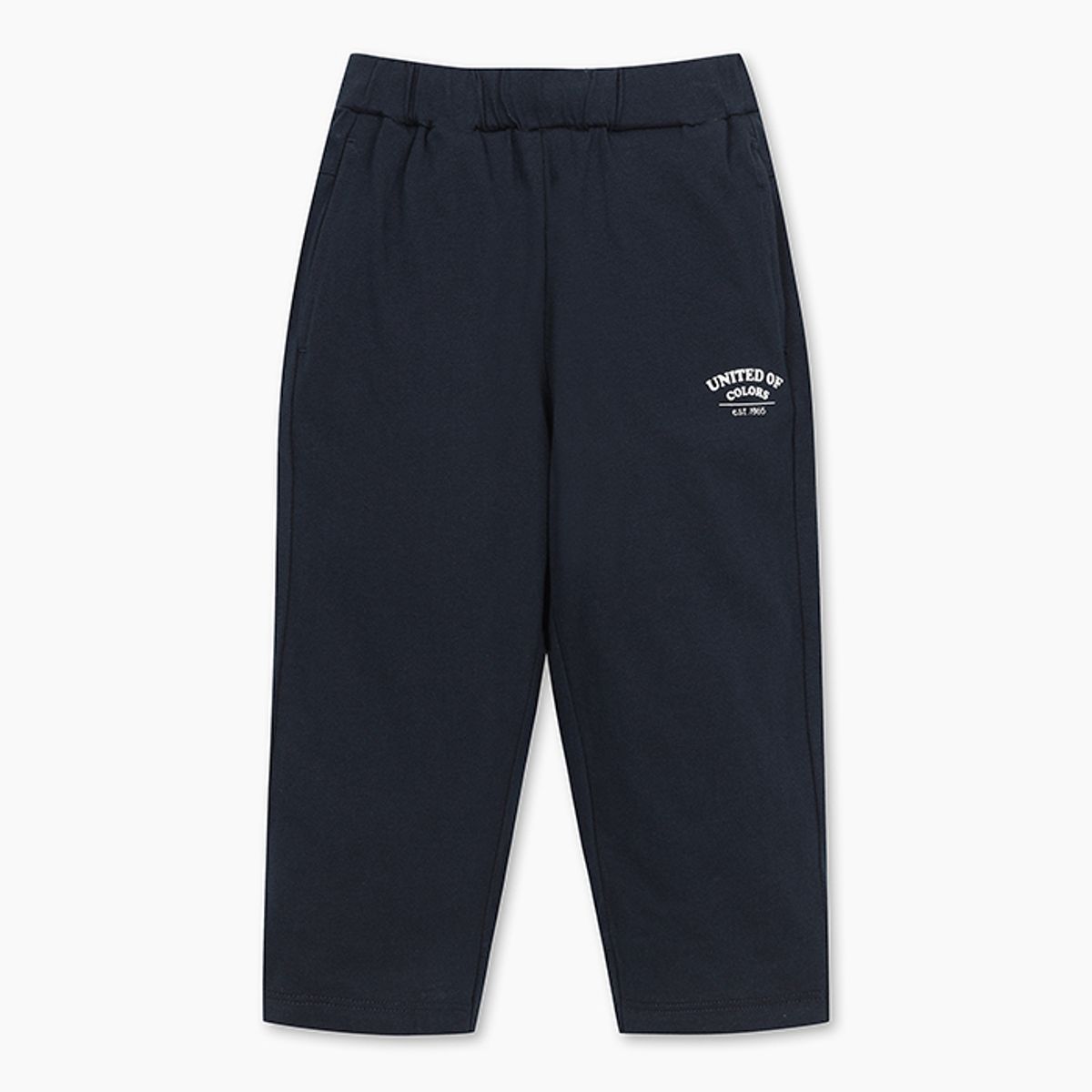 베네통키즈(BENETTONKIDS) 7부 트레이닝 팬츠_QATP07531NY