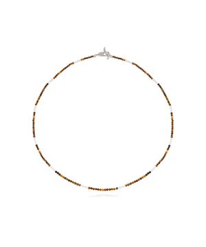 Beads Necklace - Tigers Eye