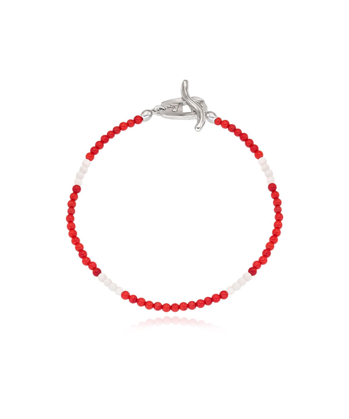 피알씨에스에스(PRCSS) Beads Bracelet - Coral