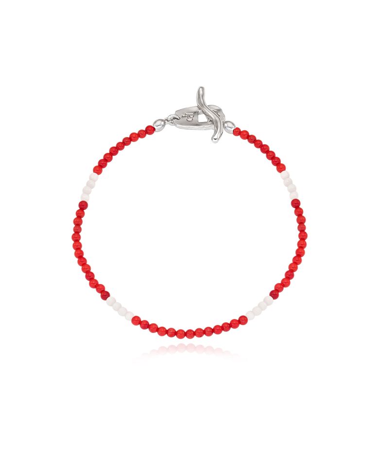 Beads Bracelet - Coral