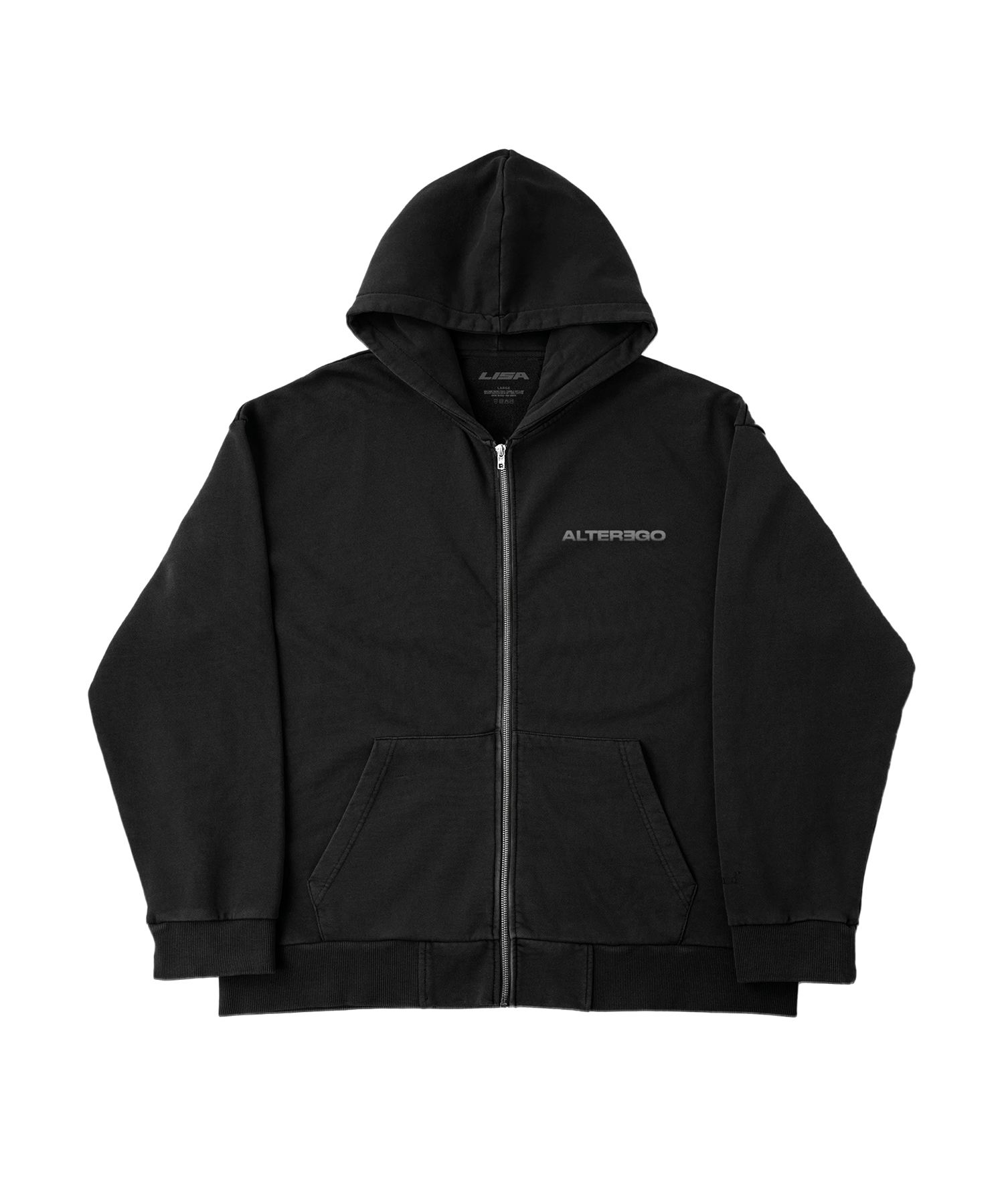 MUSINSA | LISA [ALTEREGO] ALBUM ZIPUP HOODIE