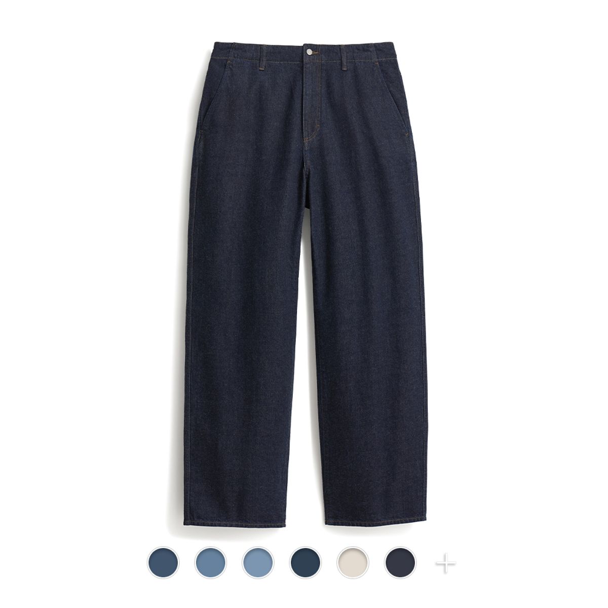 포터리(POTTERY) One Washed Wide Denim - 10 Color