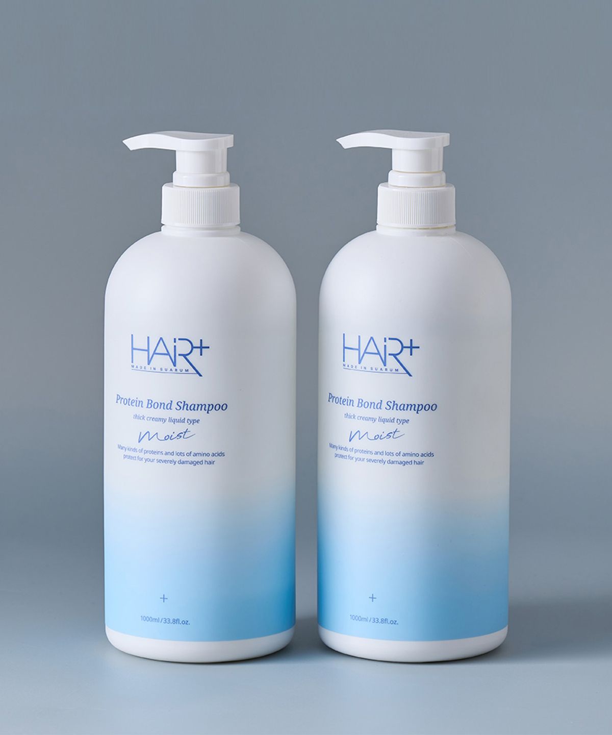 헤어플러스(HAIRPLUS) [2PACK] 단백질 본드 모이스트 샴푸 1000ml+1000ml
