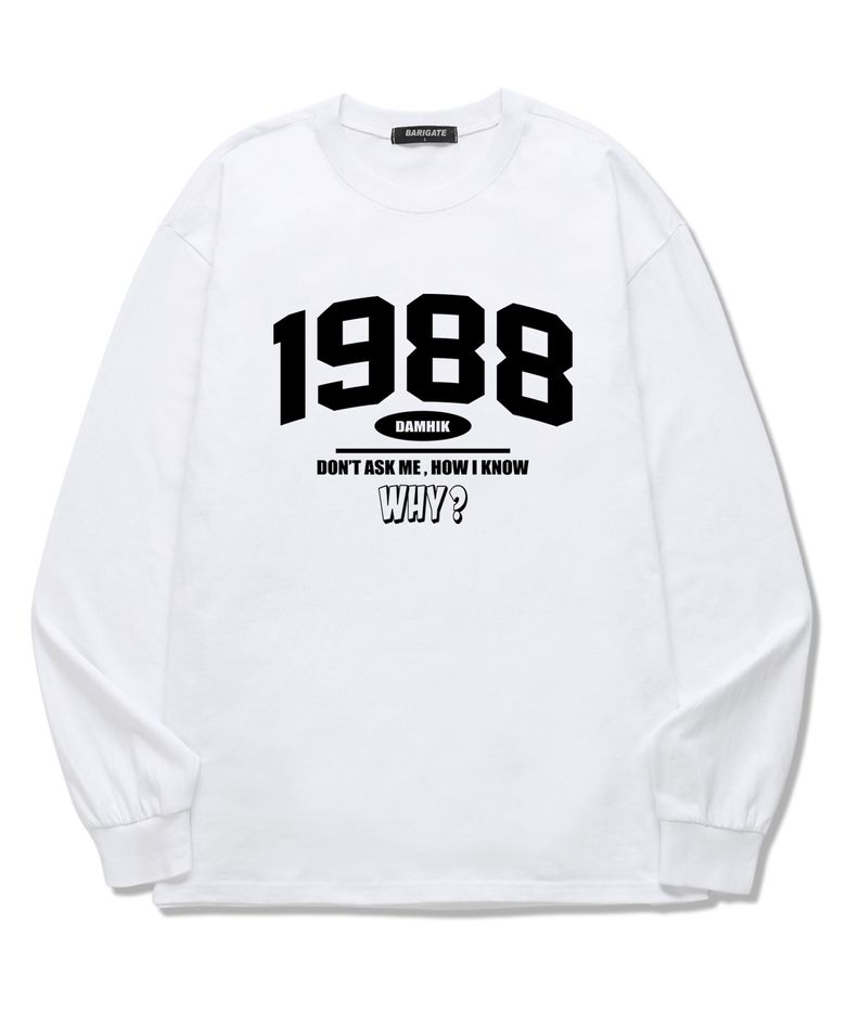 [F/W신상할인] 1988 WHY 롱슬리브 (BLS030) 화이트