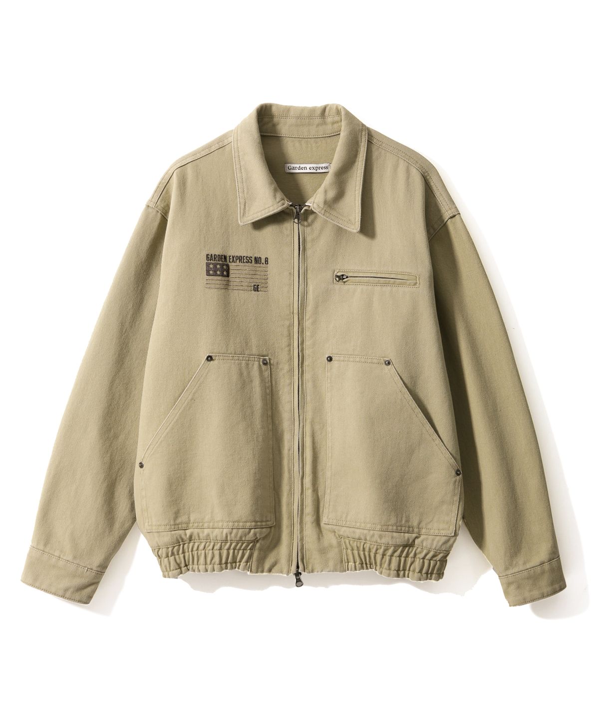 가든익스프레스(GARDEN EXPRESS) Pigment Work Jacket (beige)