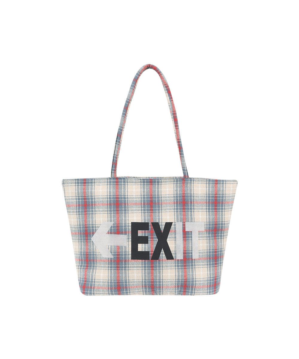 送料・関税込●GRAILZ● 25SS CHECKERED TOTE BAG MUSINSA公式 | GRAILZ CHECKERED TOTE BAG [PINK]