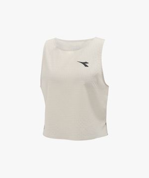 러닝 그래픽 싱글렛 우먼 LIGHT GREY