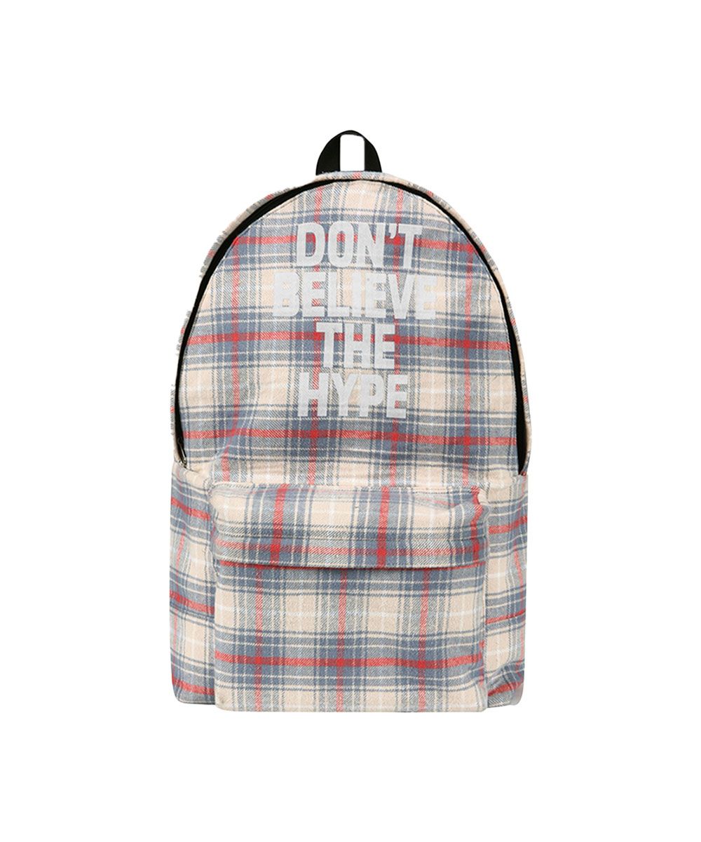 MUSINSA GRAILZ CHECKERED BACKPACK [PINK]