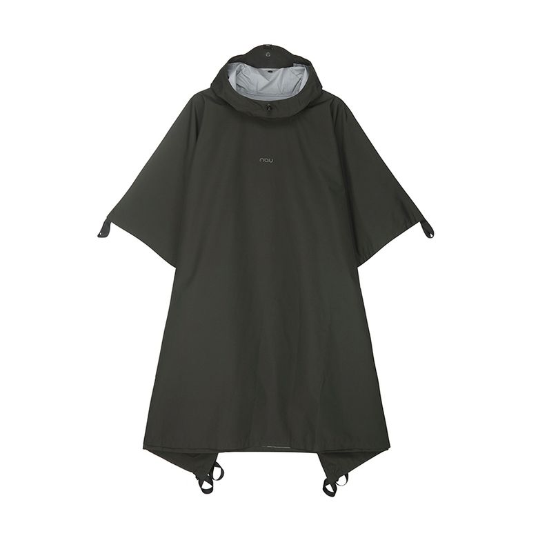 워터프루프 타프 판초 Dark Green