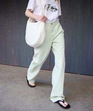 Relaxed Fit Denim - Irish Mint