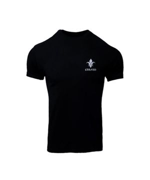 카미드 레터링 머슬핏 반팔 티셔츠