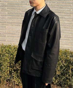 코치맨 워크재킷_블랙