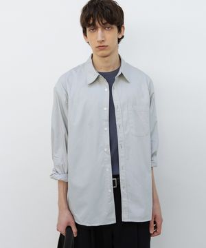 워시드 하이 덴시티 셔츠 DOVE GREY