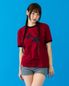 TWIN STAR RINGER SS TEE BURGUNDY(CV2FMUT549A)