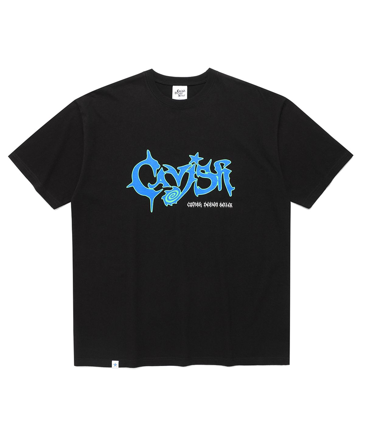 카비시(CAVISH) PSYCHE LOGO SS TEE BLACK(CV2FMUT505A)