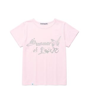 W SOL SS TEE PINK(CV2FMFT512A)