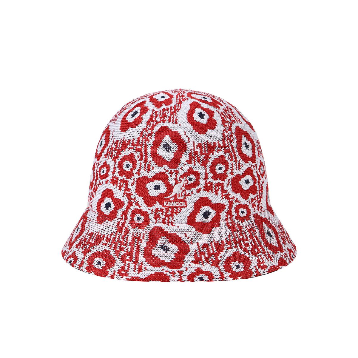 캉골(KANGOL) 레트로 플라워 캐주얼 3751 레드