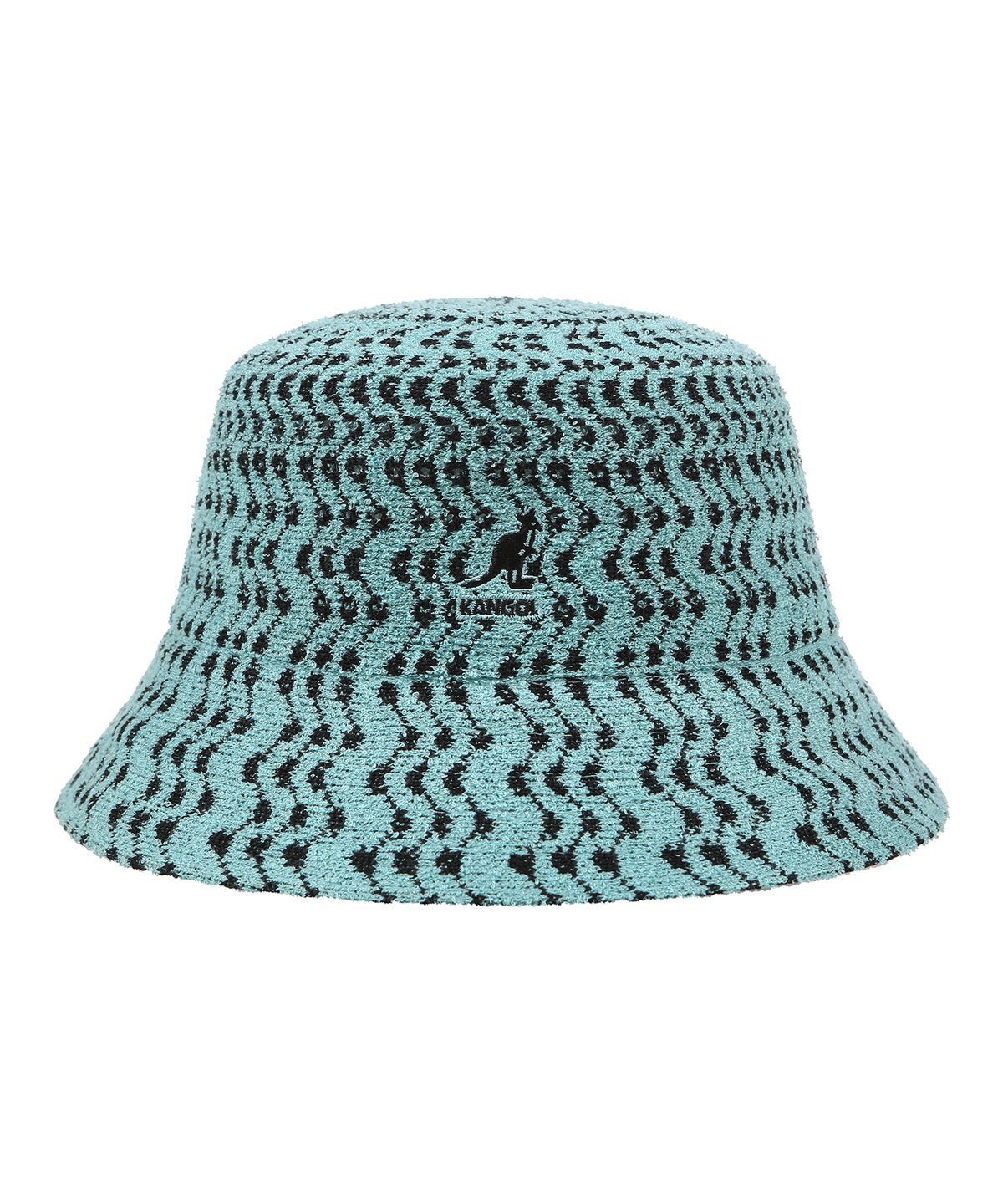 캉골(KANGOL) 버뮤다 지그 재그 버켓 3759 아쿠아틱