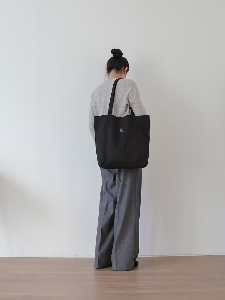 Tiker L Oxford 2color 티커 옥스포드 캔버스 숄더백