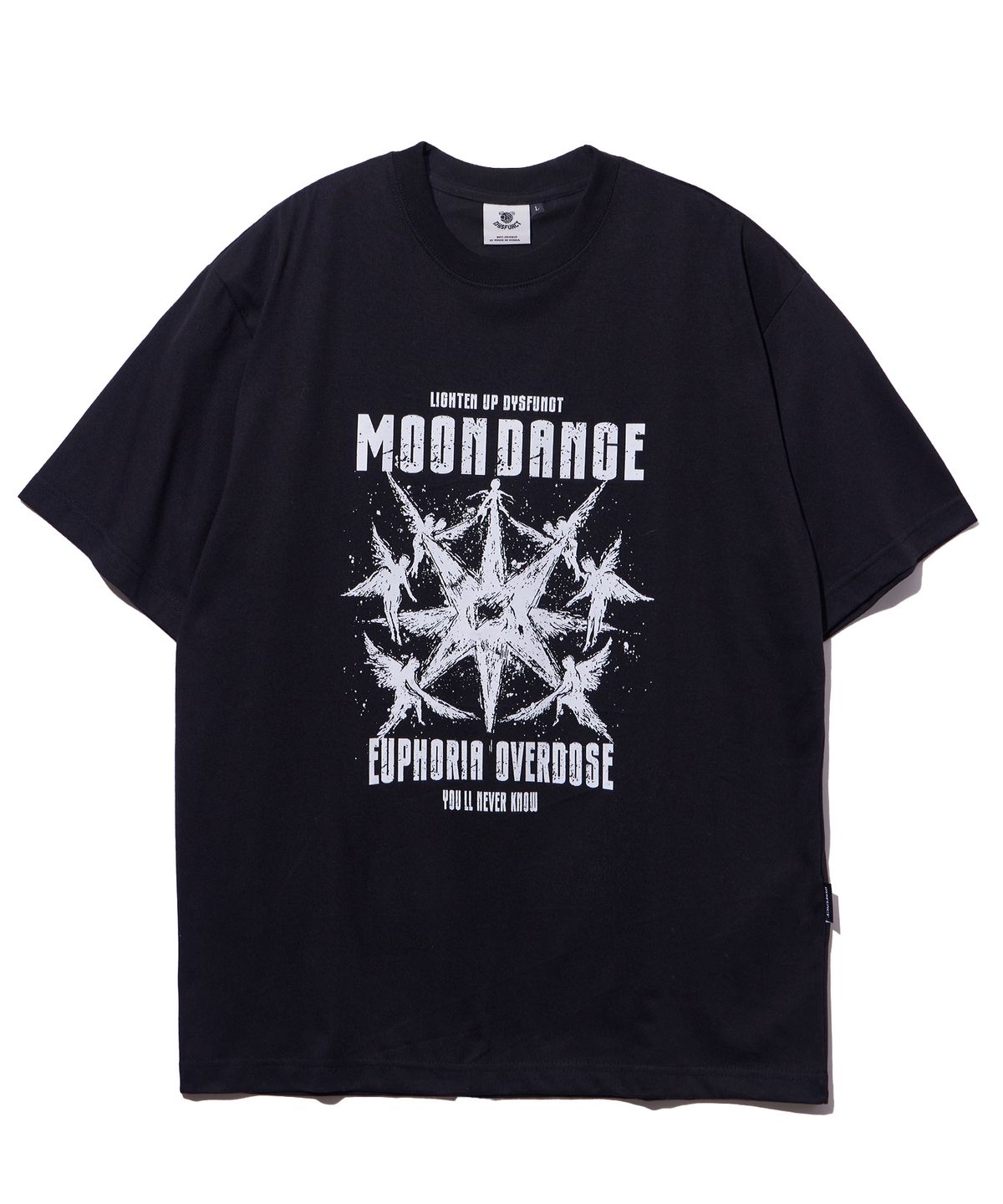 디스펑트(DYSFUNCT) MOON DANCE T-SHIRT(BLACK)