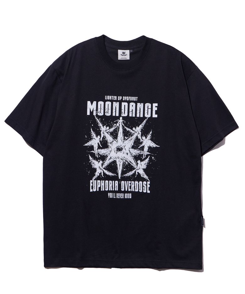 MOON DANCE T-SHIRT(BLACK)