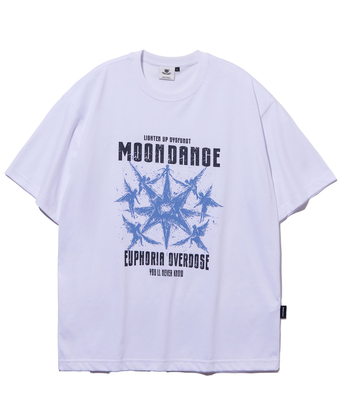 디스펑트(DYSFUNCT) MOON DANCE T-SHIRT(WHITE)