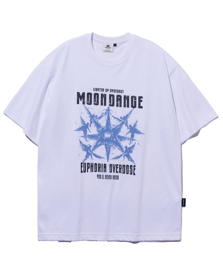 MOON DANCE T-SHIRT(WHITE)