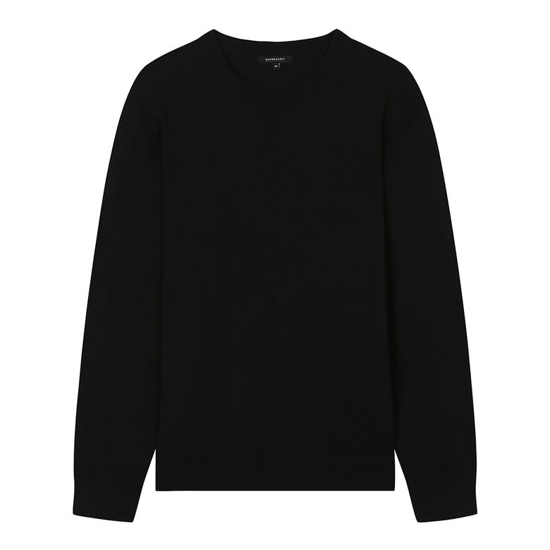 [WASHABLE] 솔리드 라운드 니트 (FIUCA8501)