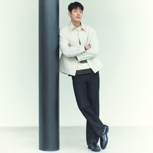 블랙 루즈핏 데님 팬츠 (FIFAA4253)