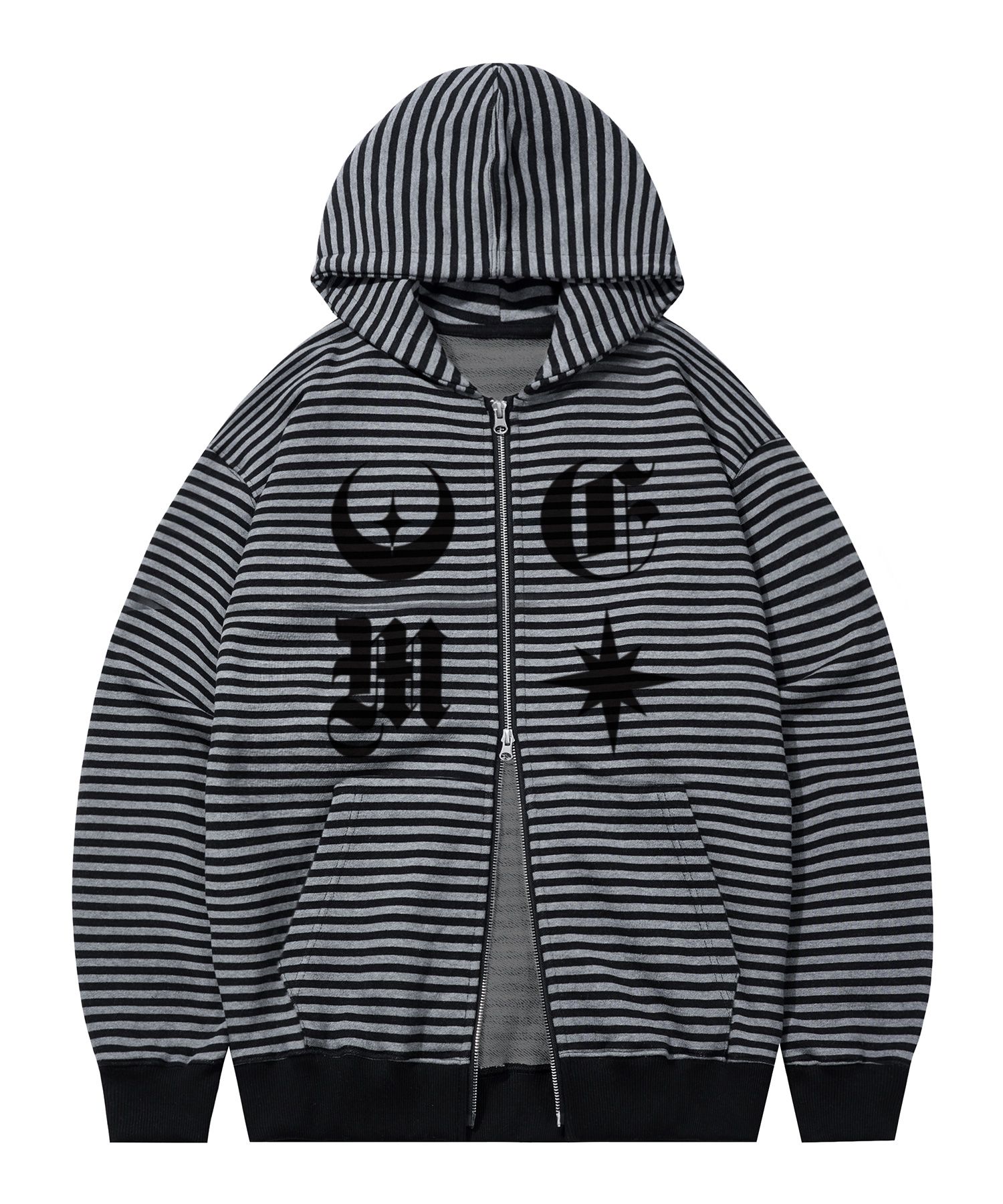 ★韓国人気★ESSU★UNDER HOODIE_FLEECE Stussy Stock Seoul Zip Hood Ash Heather 2024 Korea 3973877