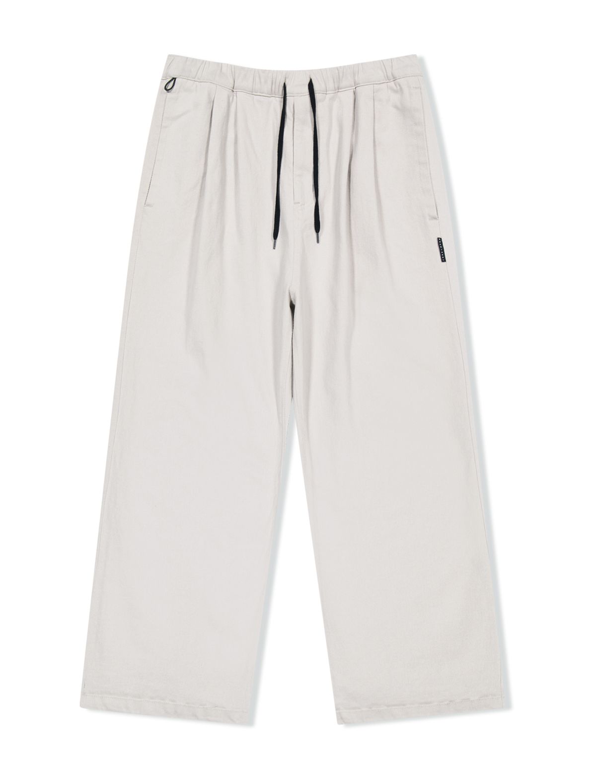 예스아이씨(YESEYESEE) Elastic Easy Cotton Pants Beige