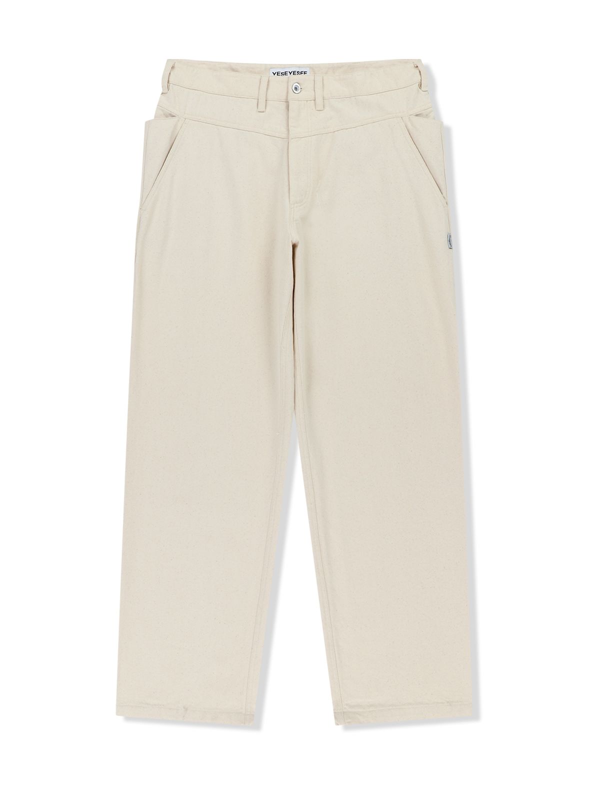 예스아이씨(YESEYESEE) Canvas Ramble Pants Cream