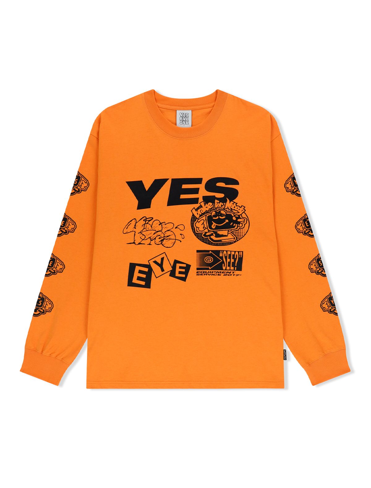 예스아이씨(YESEYESEE) Y.E.S Monitor L/S Orange