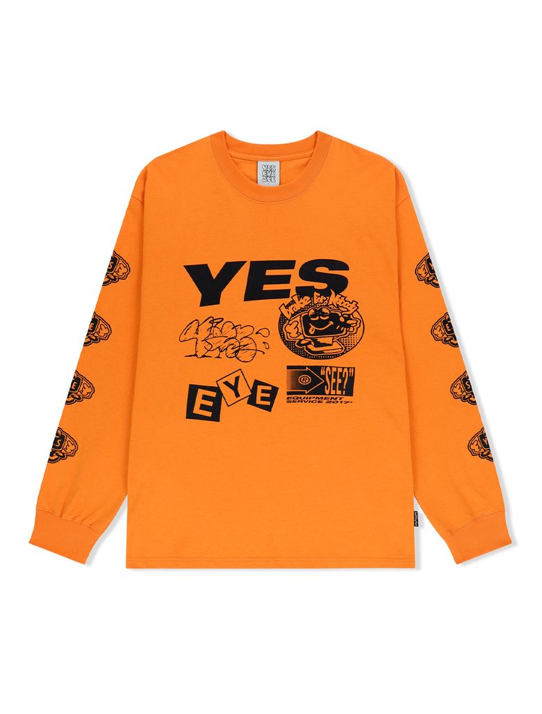 Y.E.S Monitor L/S Orange