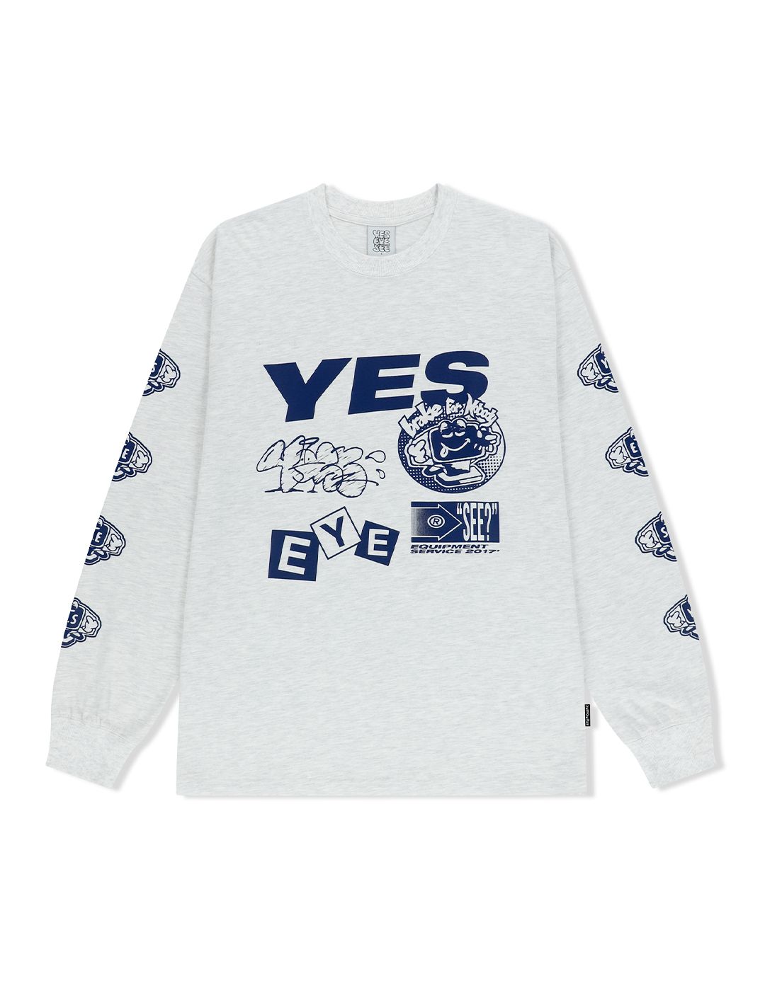 さらに100円引き◆YESEYESEE◆Y.E.S Monitor L/S yeseyesee® :: Y.E.S Monitor L/S Orange